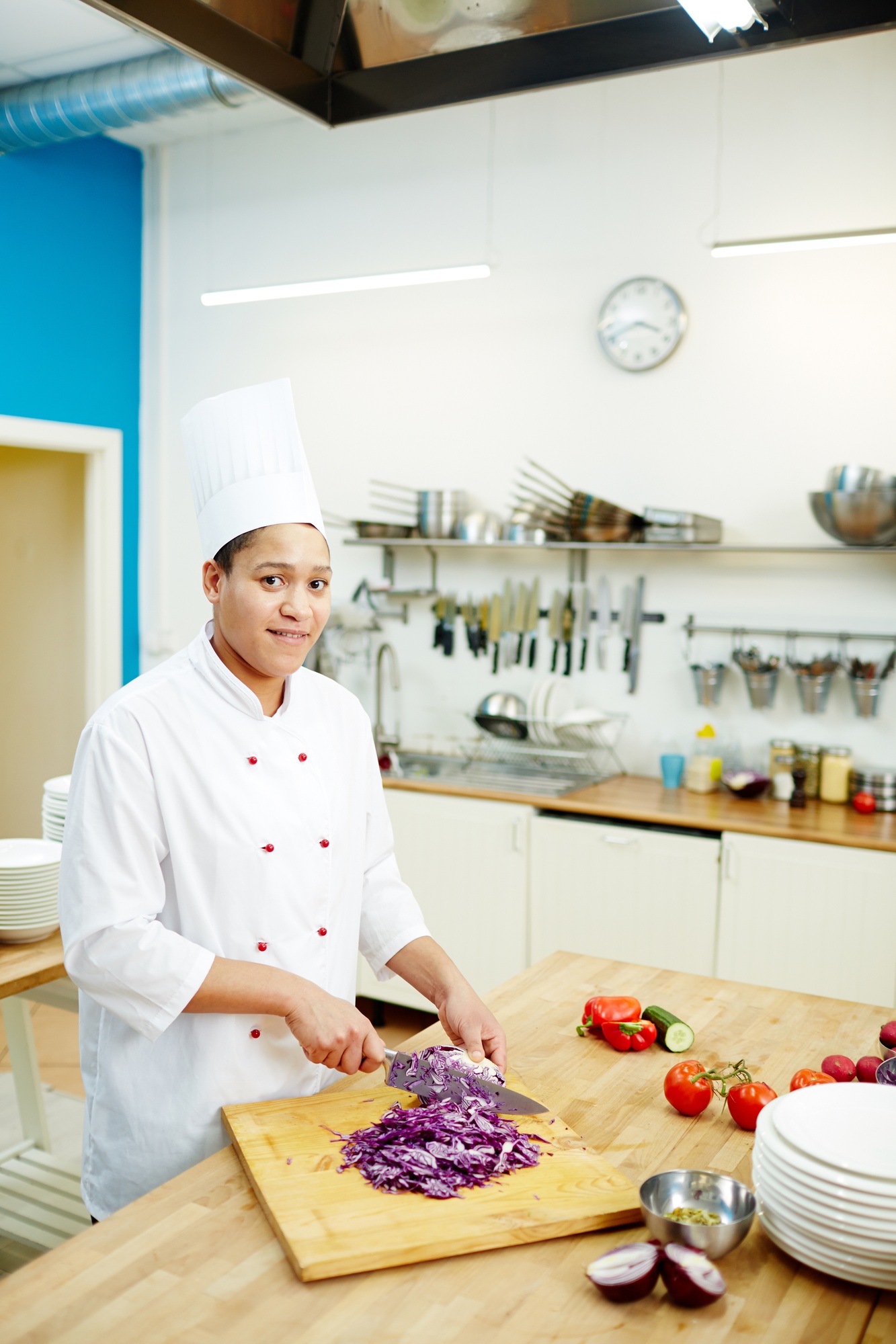Chef in the kitchen